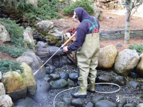 Pond & Waterfall Cleaning, Spring Cleanouts, Denville NJ