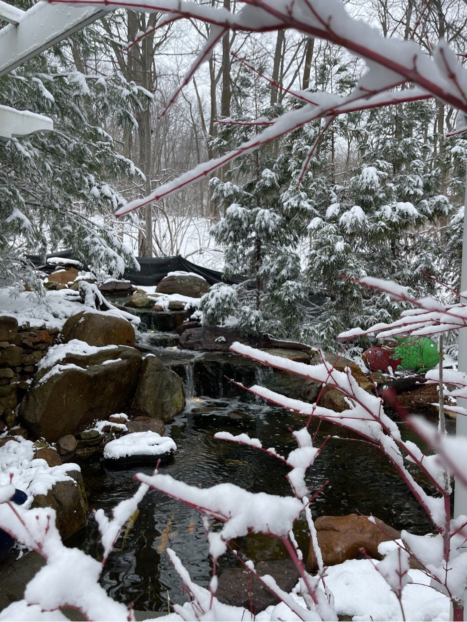 Can I run my waterfall and pond all winter in New Jersey?