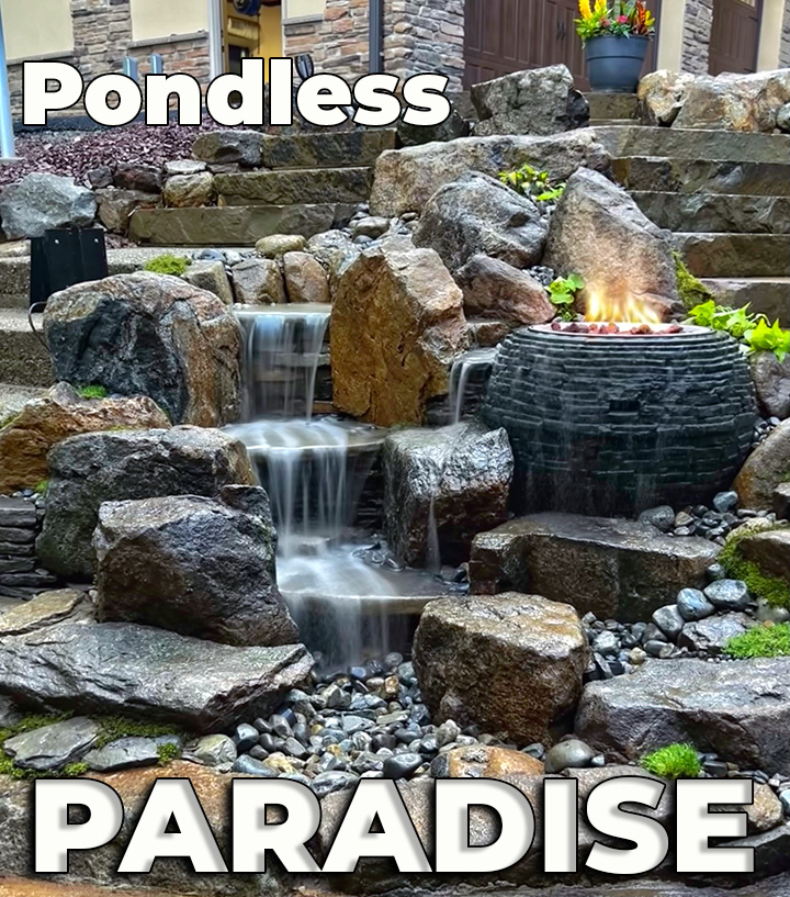 Pondless Waterfall Repair in New Jersey