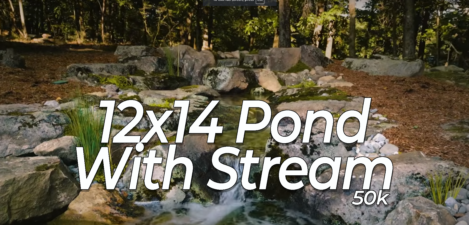 Pond Contractor New Jersey