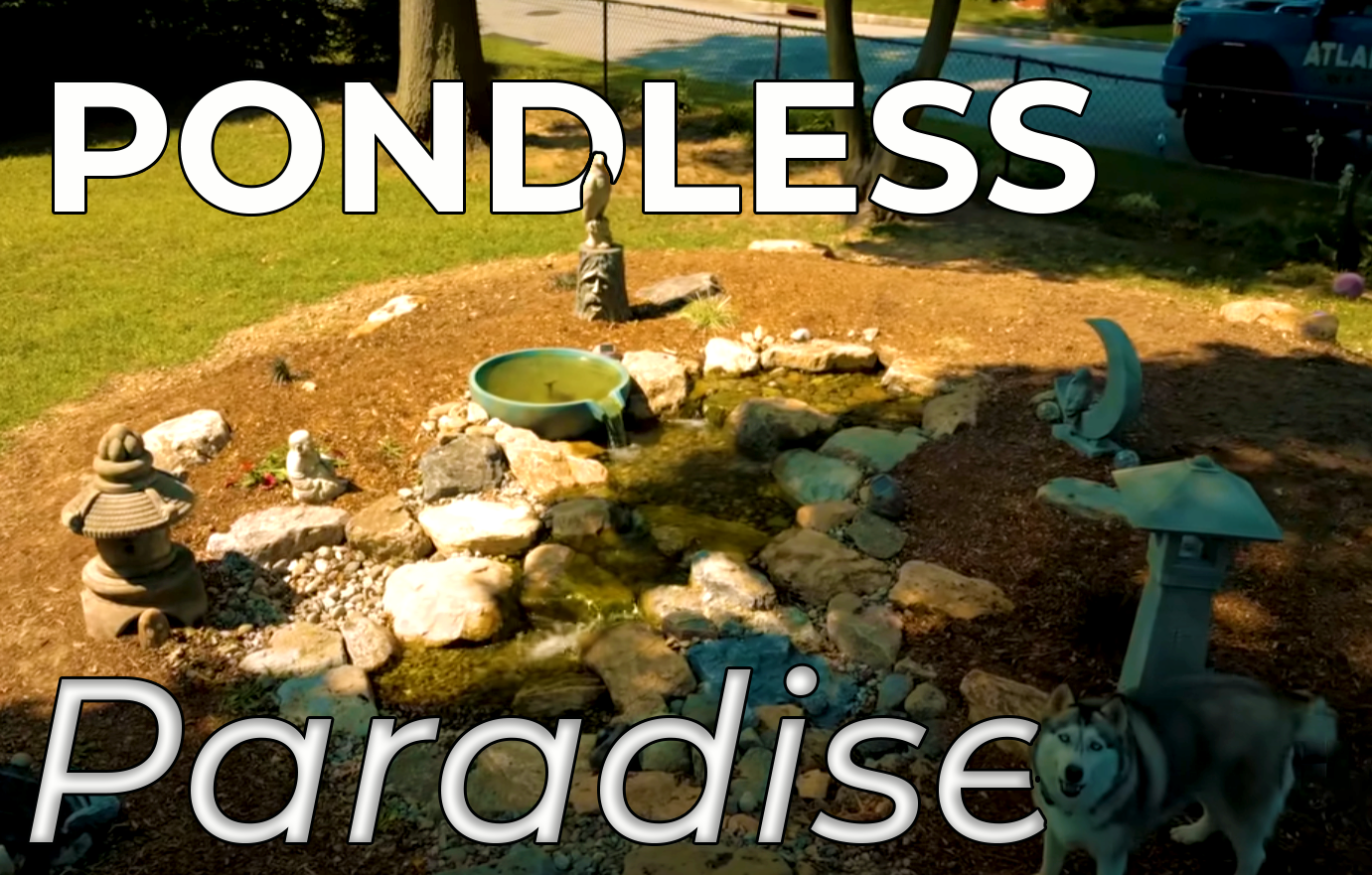New Jersey Pondless Waterfall: How can I add 2 peaceful upgrades?